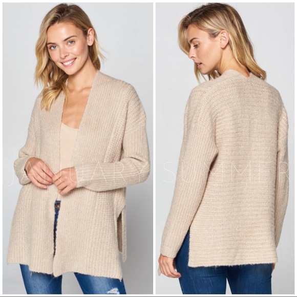 ❄️LAST3️⃣//MUSTARD WOOL BLEND CARDIGAN - Picture 5 of 9